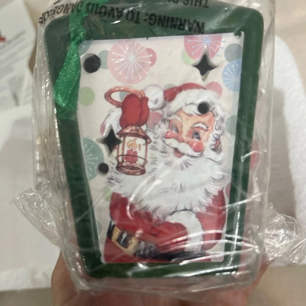 Mr. Christmas Set of 3 Illuminated Lantern Ornaments in Classic Mm89